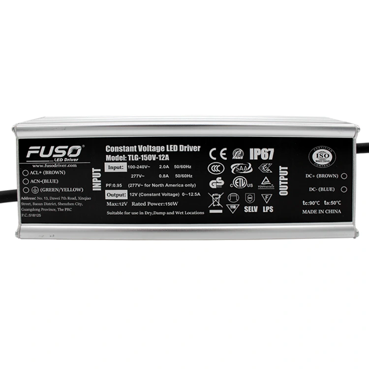 Pourquoi choisir un driver de LED à tension constante 24 V 150 W à haut PF ?