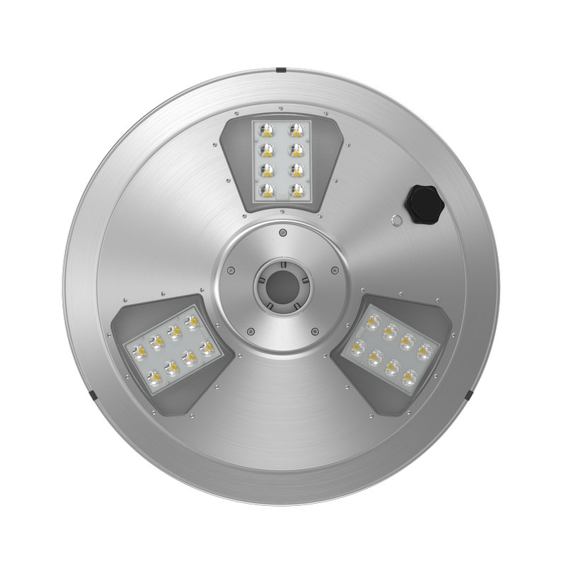 Lampe de jardin solaire à poteau 40 W