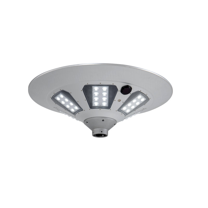 Lampe de jardin solaire à poteau 60 W